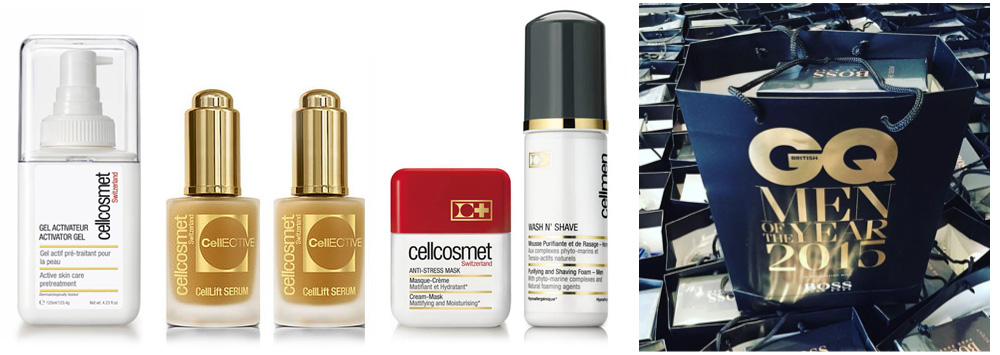 Cellcosmet - спонсор GQ Человек года 2015 Cellcosmet спонсор - GQ Человек года 2015